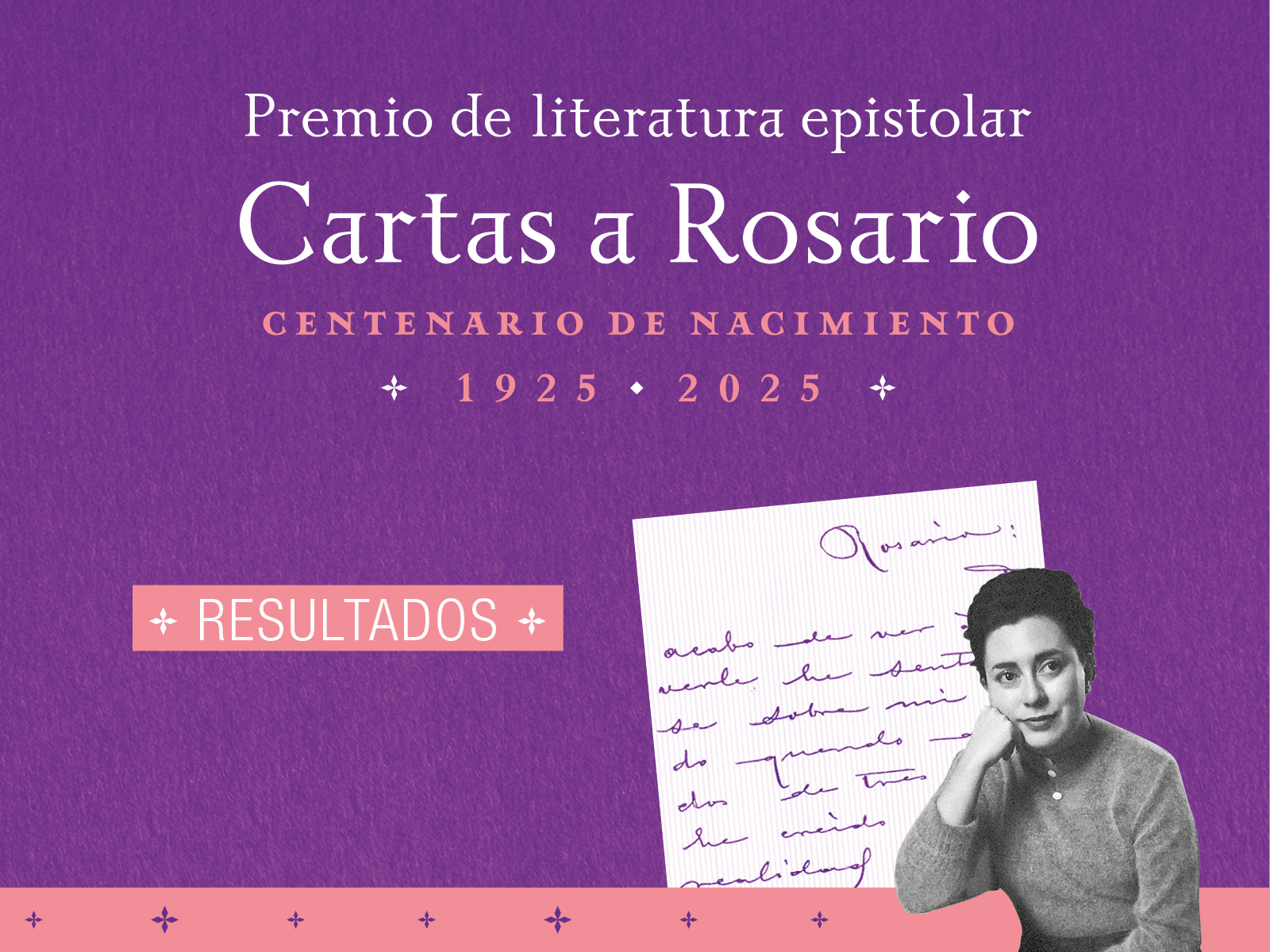 Resultados de Premio de Literatura Epistolar Cartas a Rosario, Libros UNAM